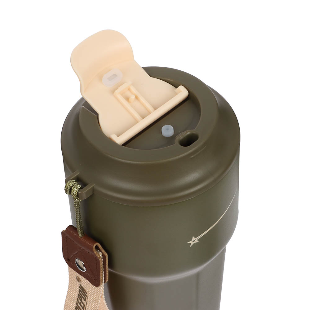 Термос-кружка тм BY Русские супергерои 420мл, нержавеющая сталь 18/10, арт.№ 841-909