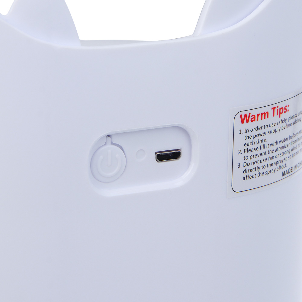 LEBEN Увлажнитель воздуха, 3,3л, 25x14x14см, питание от USB, 5Вт, белый, арт.№ 246-014