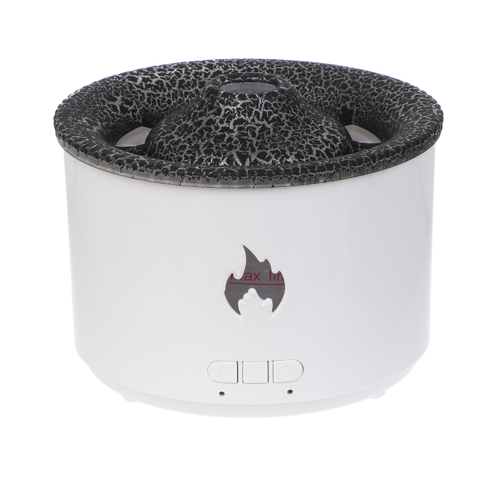 LEBEN Увлажнитель воздуха "Вулкан", 300мл, подсветка, 14x14x11см, 12Вт, 220в, арт.№ 246-022