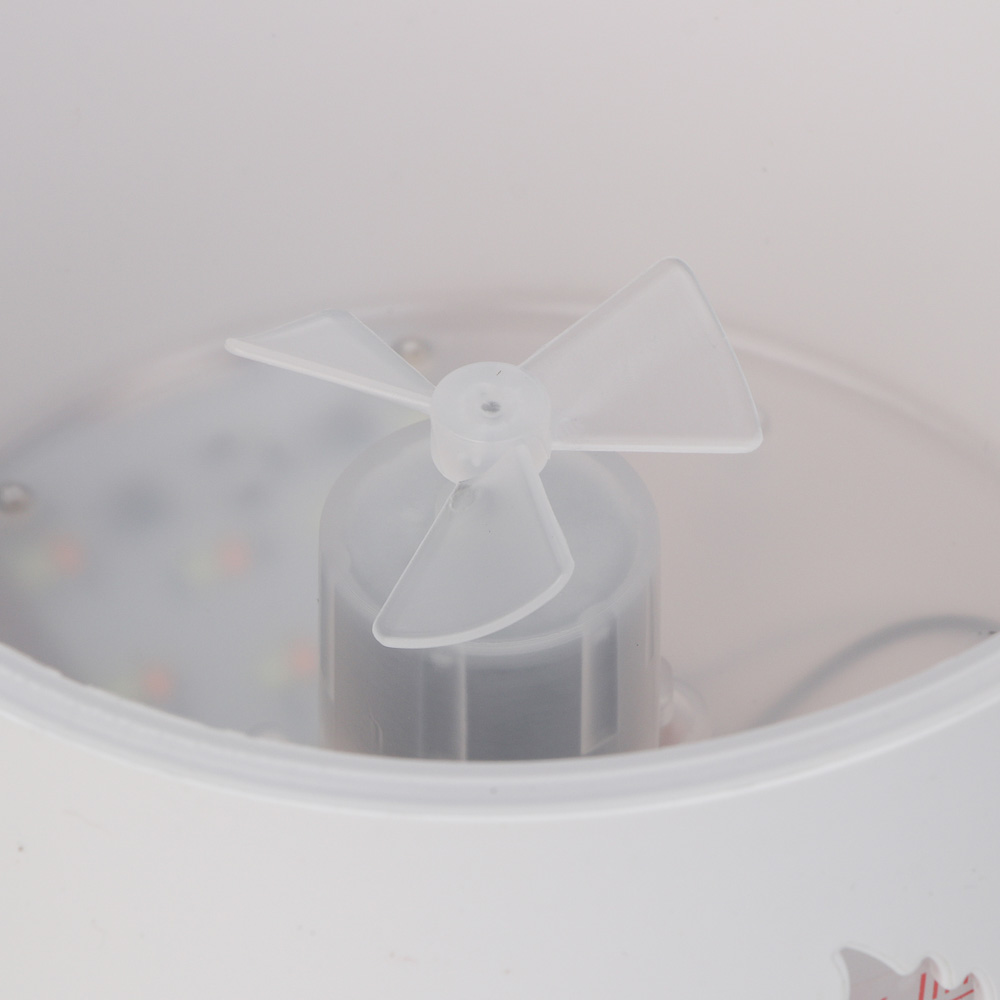 LEBEN Увлажнитель воздуха "Вулкан", 300мл, подсветка, 14x14x11см, 12Вт, 220в, арт.№ 246-022