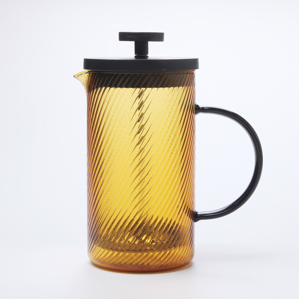 Френч-пресс тм SATOSHI Лето 600мл, жаропрочное стекло, арт.№ 850-286