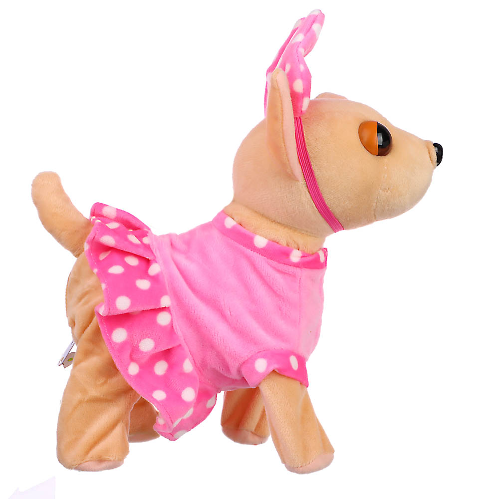 ZABIAKA Интерактивный щенок «Мой друг», пластик, текстиль, 4 вида арт. 3698257, арт.№ 272-785