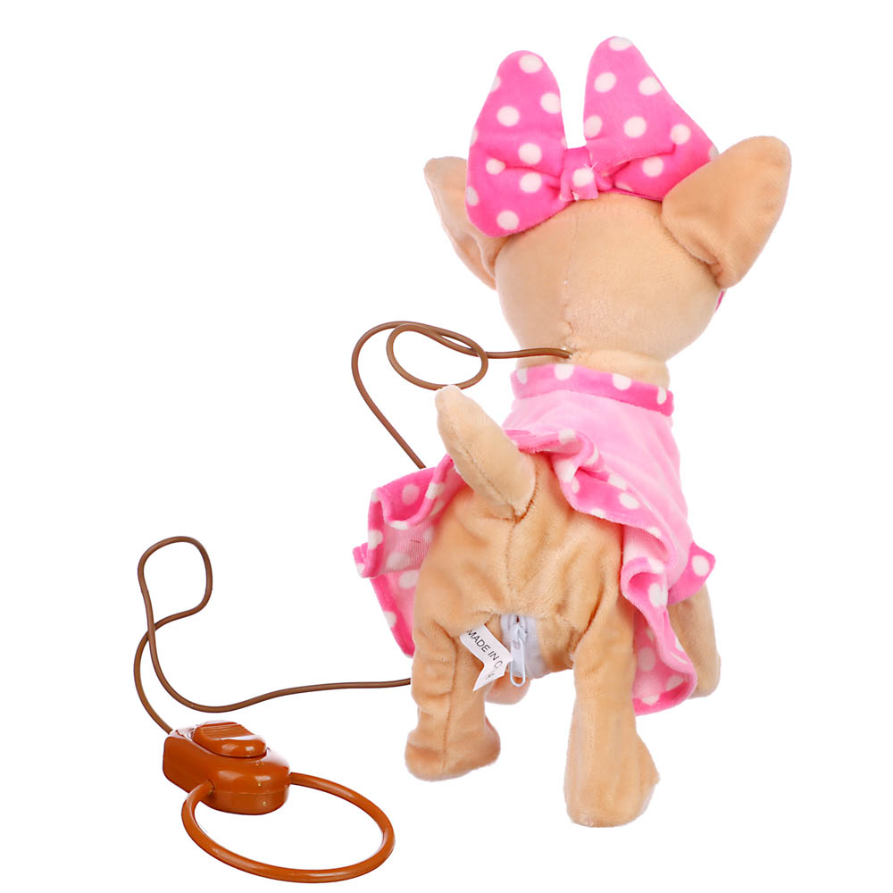 ZABIAKA Интерактивный щенок «Мой друг», пластик, текстиль, 4 вида арт. 3698257, арт.№ 272-785