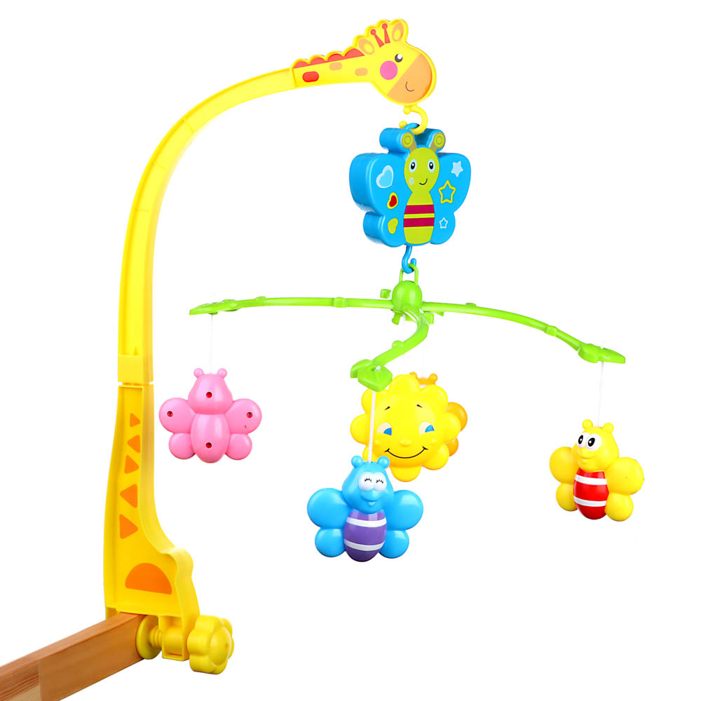 Крошка Я Мобиль музыкальный, заводной, пластик, 43,5х31,5х7,5см, арт. 2912780, 2 дизайна, арт.№ 272-792