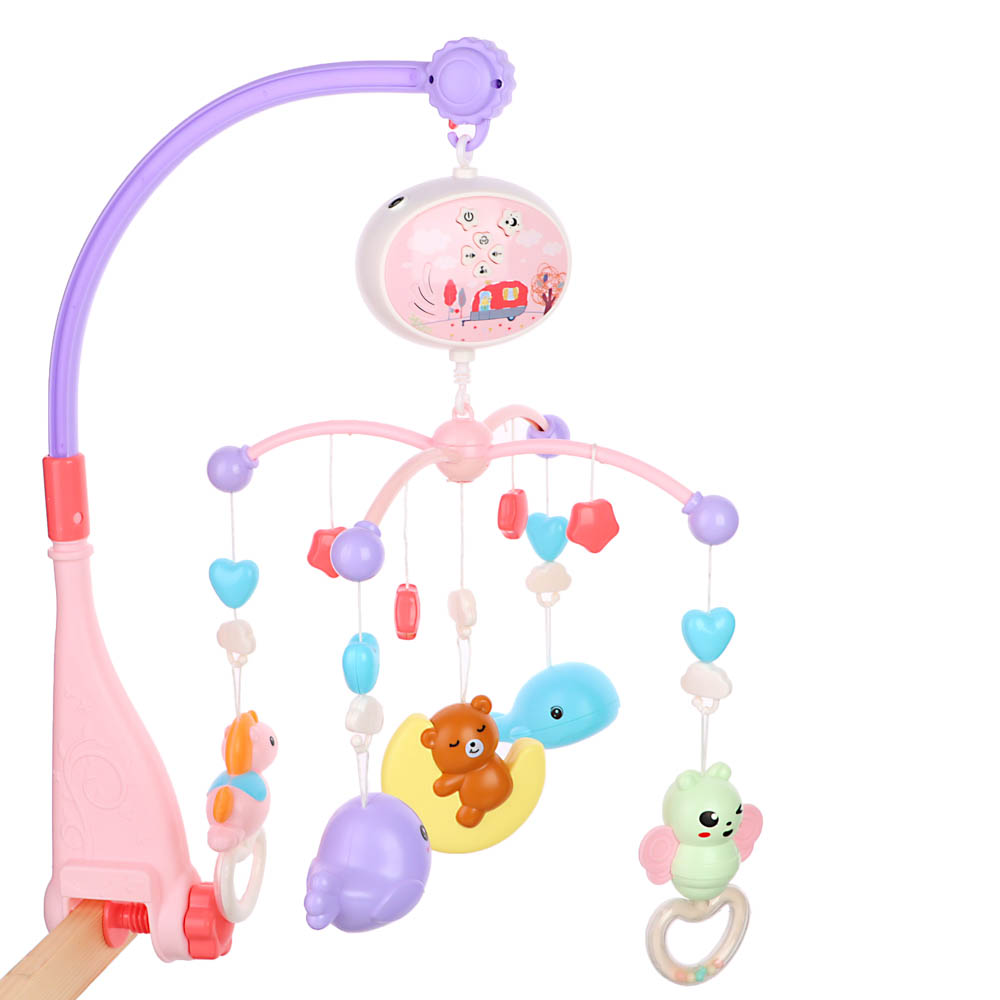 Крошка Я Мобиль музыкальный «Мишка на луне», с проектором, 72х38х86см, арт. 4679342, арт.№ 272-793