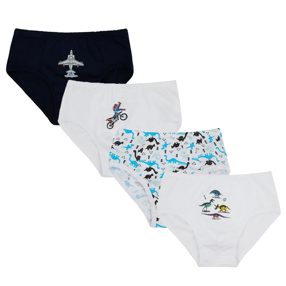 GALANTE Трусы-слипы для мальчиков, р.28-38 (3-12 лет), 100% хлопок, с принтом, 13011, арт.№ 331-108