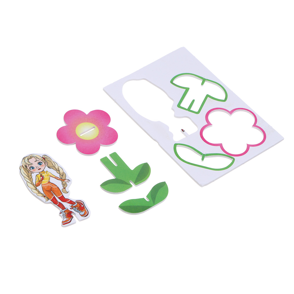 BY Пазл 3Д "Русские Супергерои", 6х8,4см, пенокартон, 25 дизайнов, арт.№ 214-092