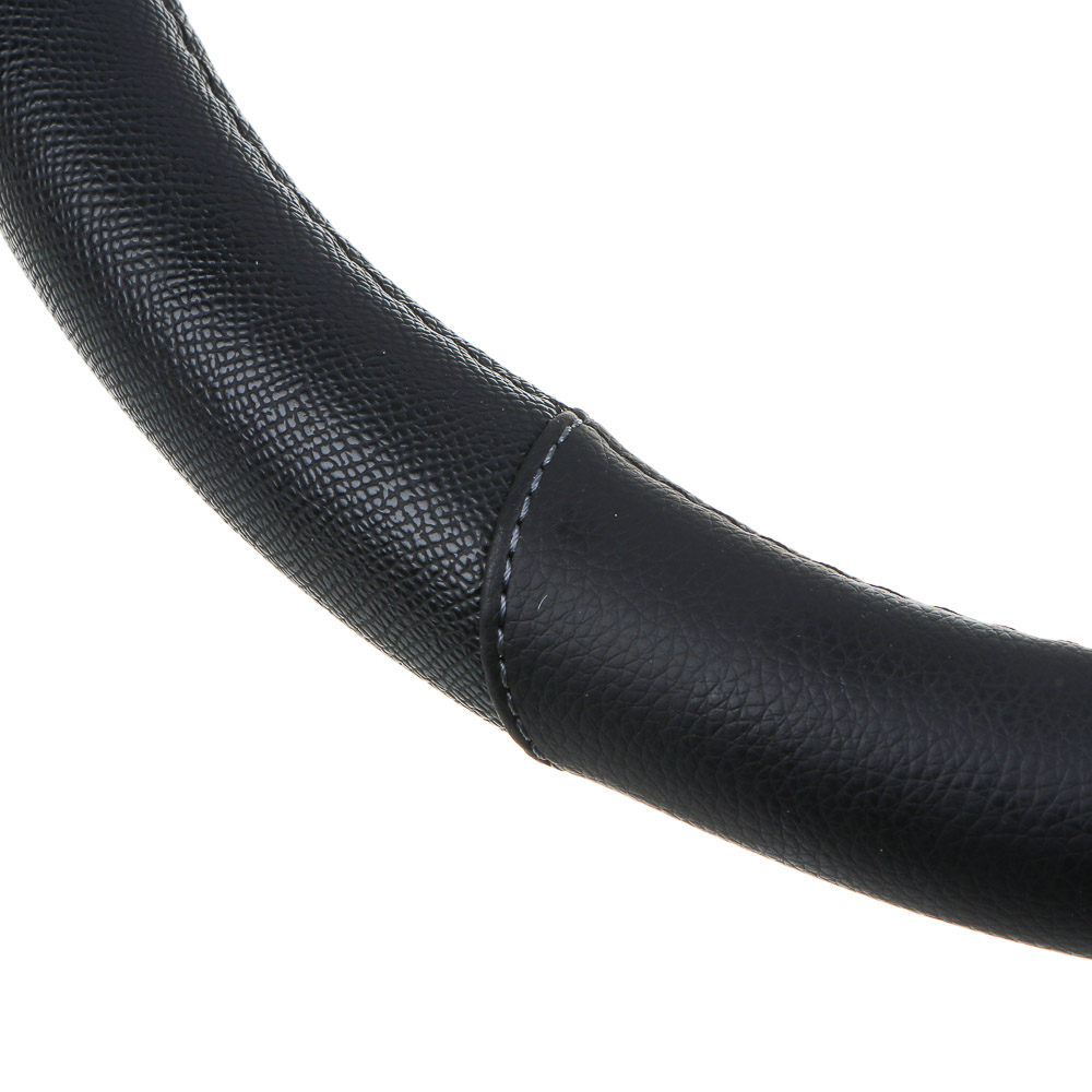 ЕРМАК Оплетка руля, вставка перфорированная, черная, черный (М), полиуретан(PU), арт.№ 708-447