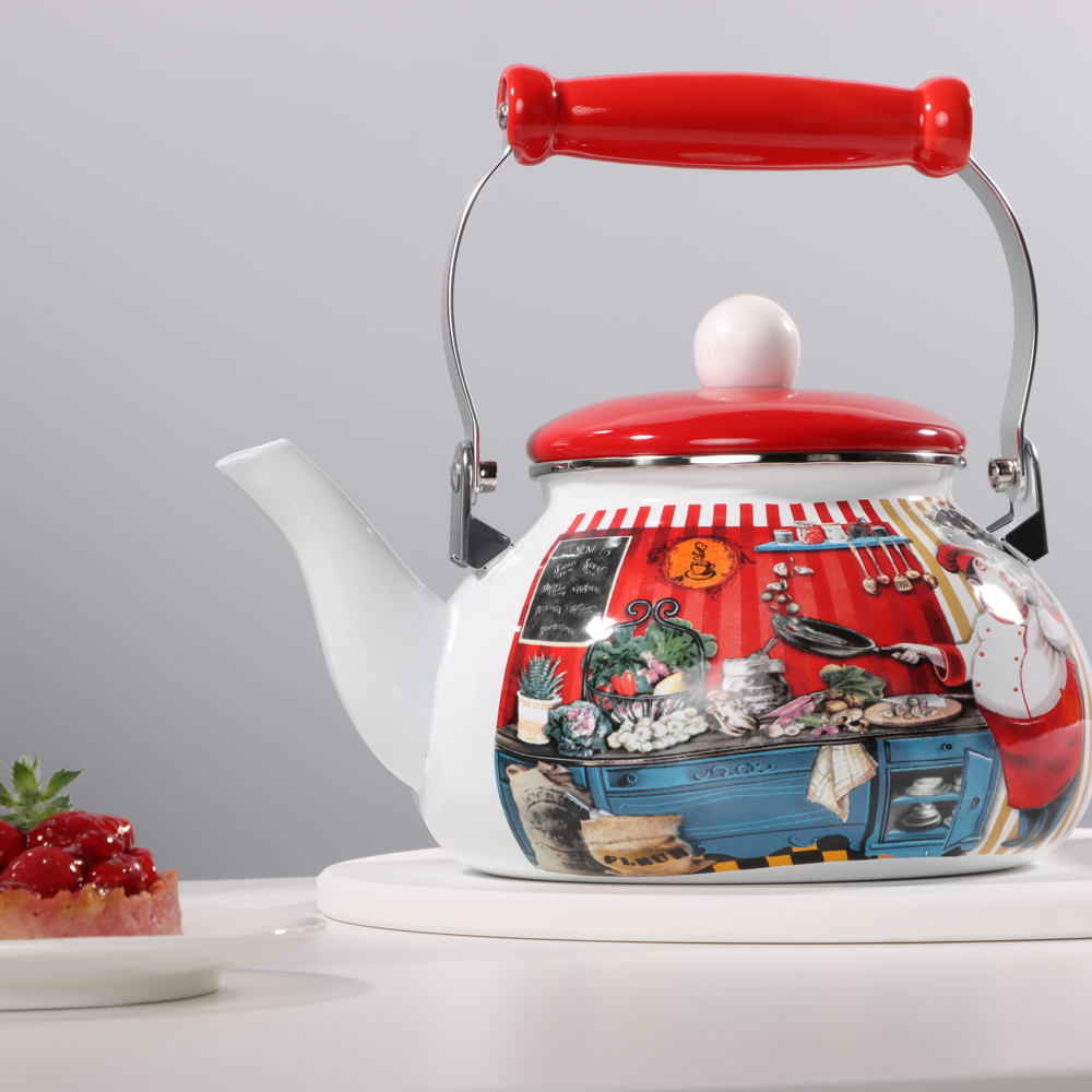 VETTA Повар Чайник эмалированный 2,5л, индукция, арт.№ 894-442