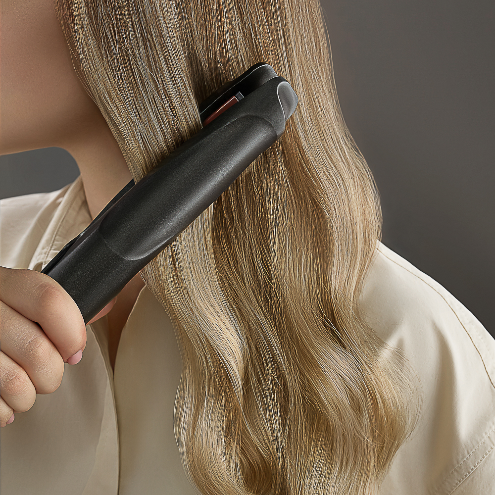 LEBEN Утюжок-выпрямитель для волос с изогнутыми пластинами, керамическое покрытие, арт.№ 259-165