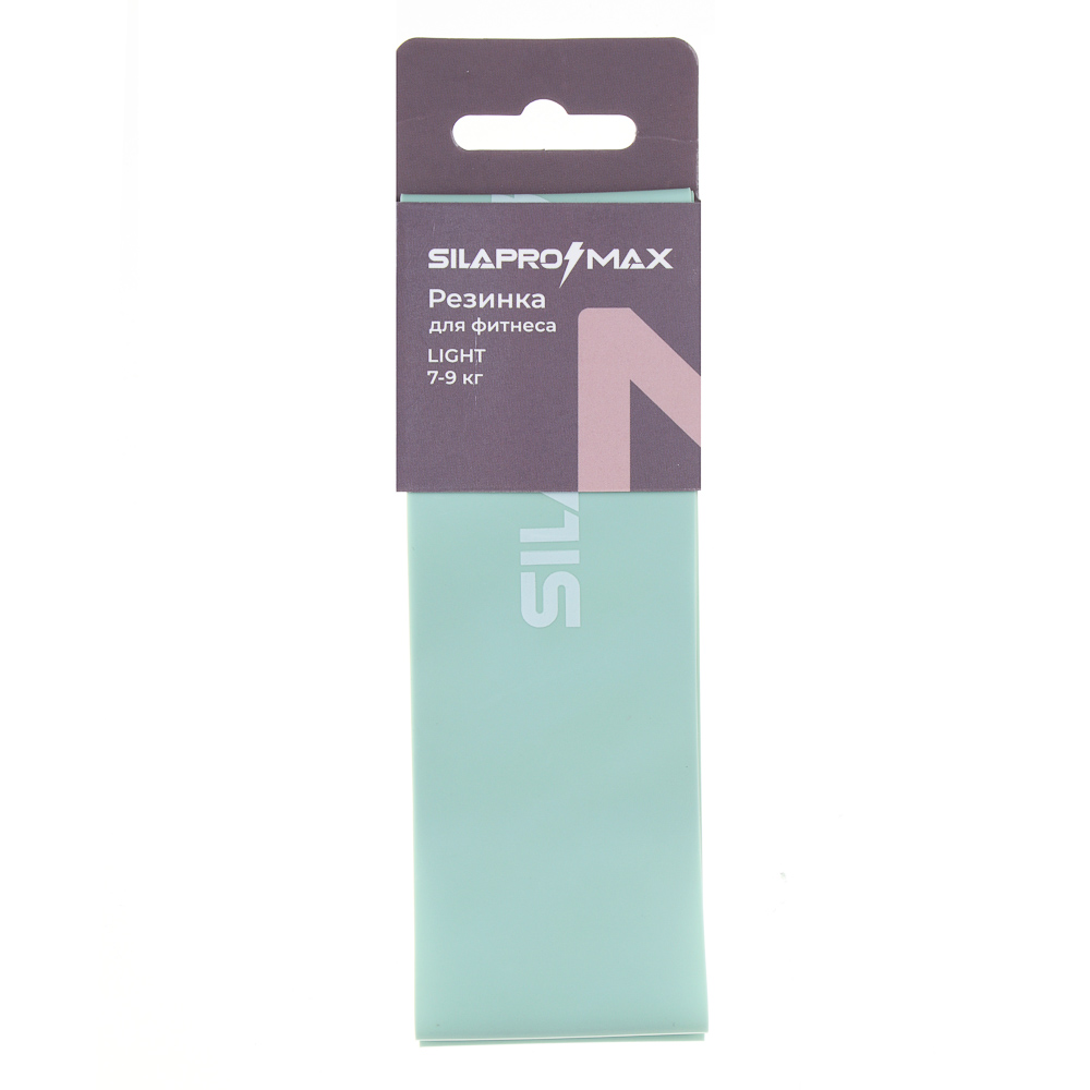 SILAPRO Max Фитнес-резинка, 600х50х0.5мм, 7-9кг, латекс, арт.№ 093-028