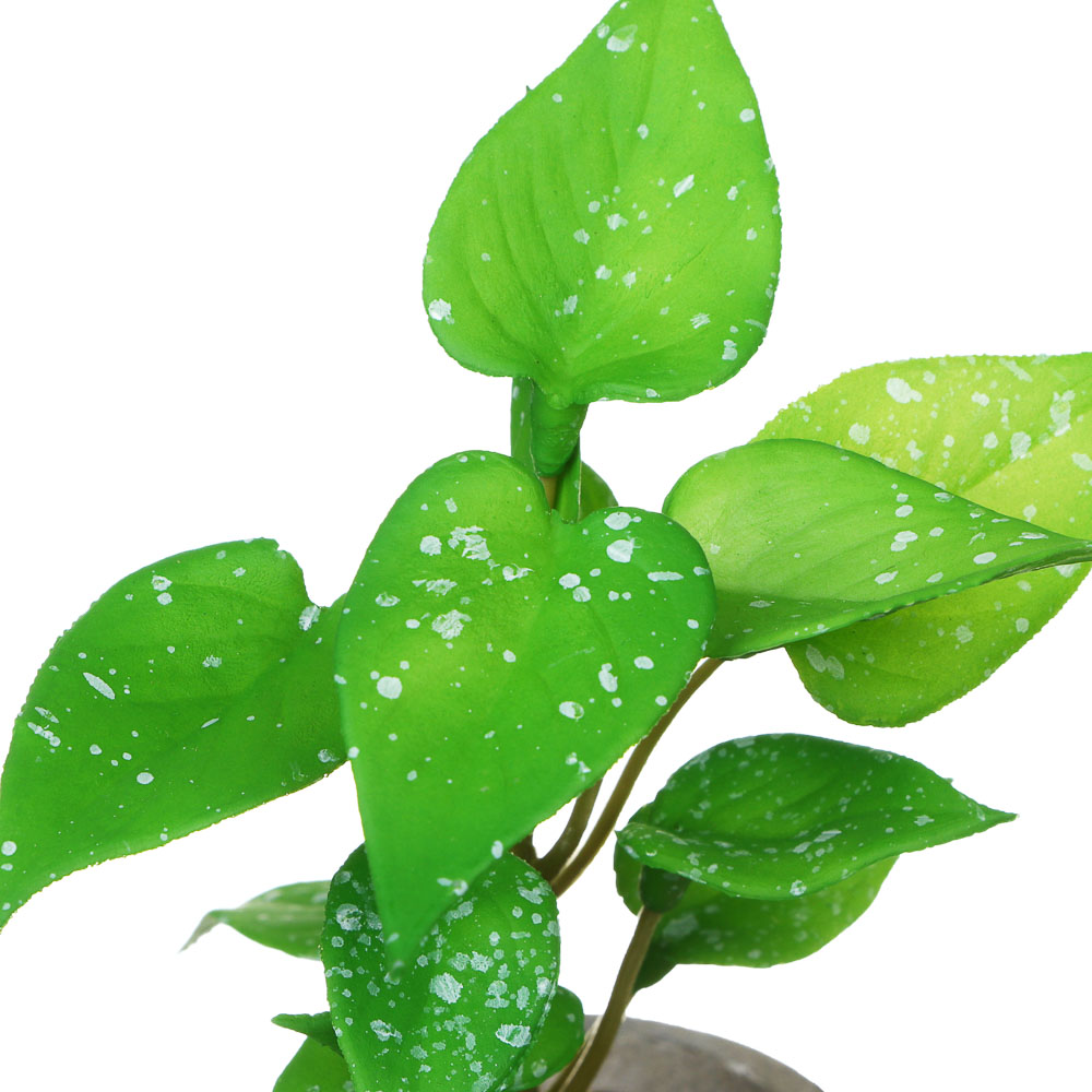 LADECOR Цветок искусственный в кашпо, 6х15 см, целлюлоза, PU, пластик, 2 дизайна, арт.№ 501-576