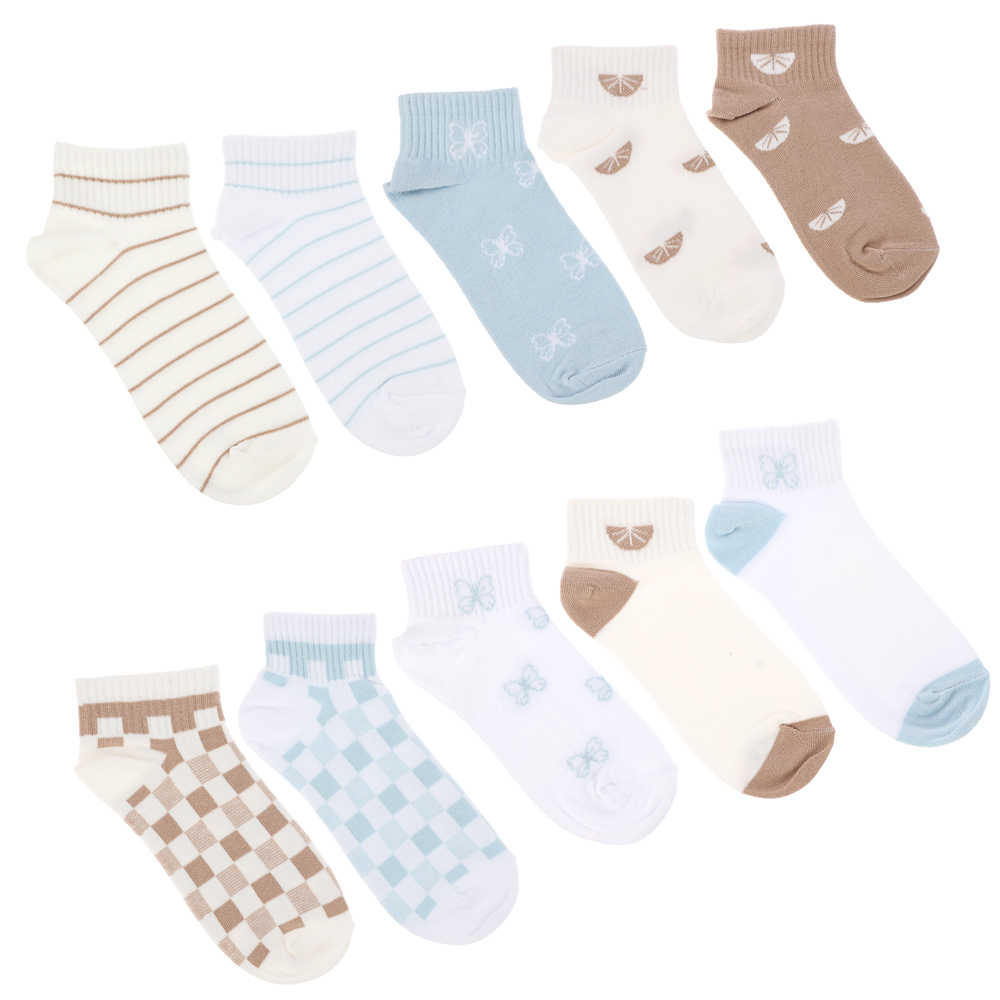 RS Носки женские, р. 36-39, 78% хлопок, 20% спандекс, 2% латекс, R146, разноцветные, арт.№ 019-487