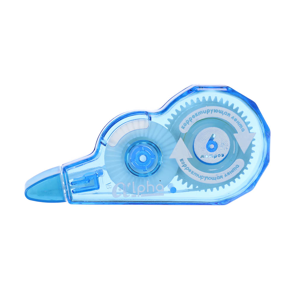 Корректирующая лента ClipStudio Альфа, 5мм х 6м, пластик, арт.№ 587-009