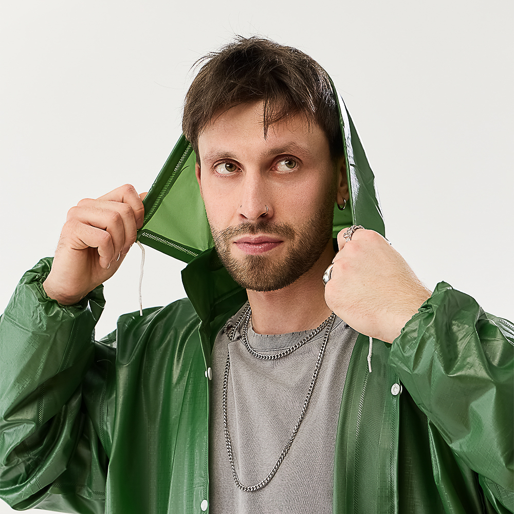 INBLOOM Костюм: брюки и куртка с капюшоном 100мкм XXL, ПВХ, арт.№ 188-106