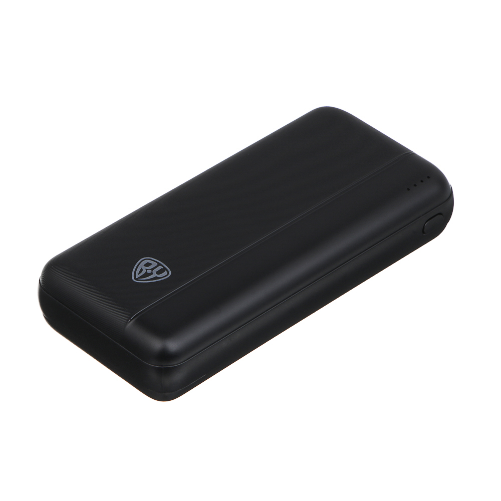 Аккумулятор мобильный BY Multivolt 20000мАч, 2xUSB-A, 1xUSB-C, 1xMicro-USB, 10W, пластик, чёрный, арт.№ 031-183