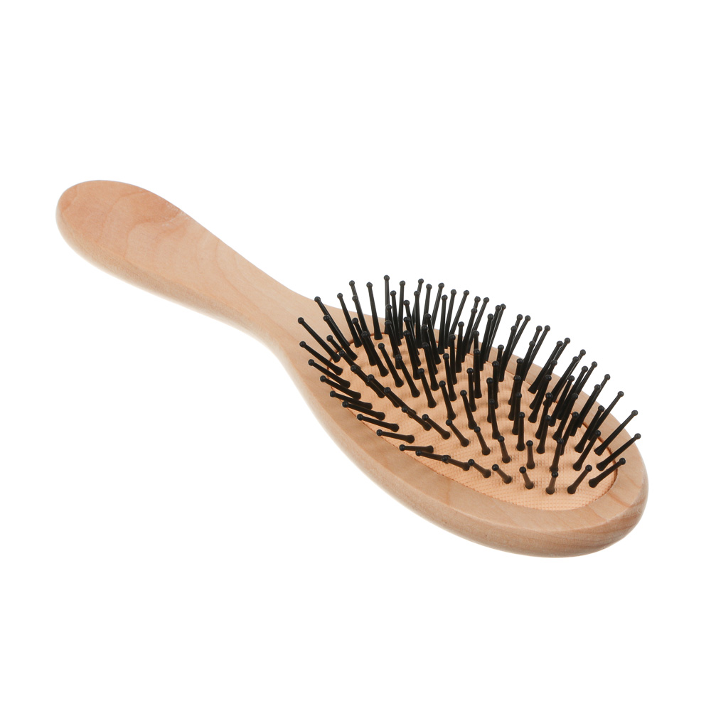 Расческа массажная тм ЮНИLOOK, 22 см, дерево, пластик, арт.№ 319-249