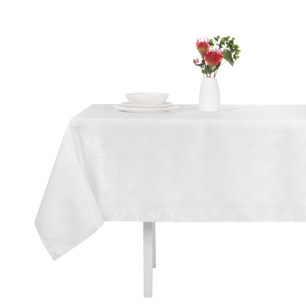 PROVANCE Щелкунчик Скатерть текстильная, 140х180см, 80% пэ, 20% люрекс, арт.№ 492-255
