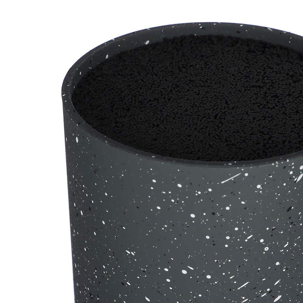 SATOSHI Алмаз Подставка для ножей d11х22см, полипропиленовые разделители, арт.№ 838-035