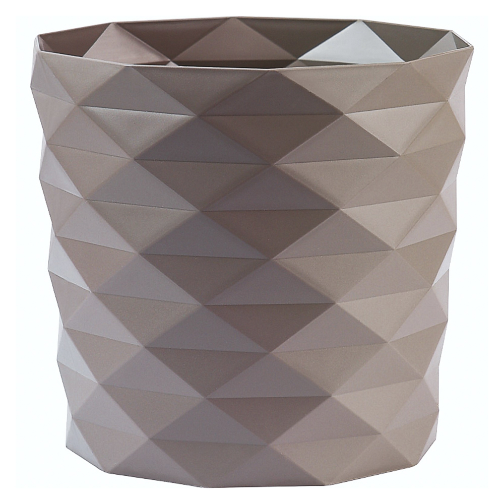 Кашпо для цветов "Диамант" 1,5л, d14см, h13см, цвет мокачино, арт.№ 164-423