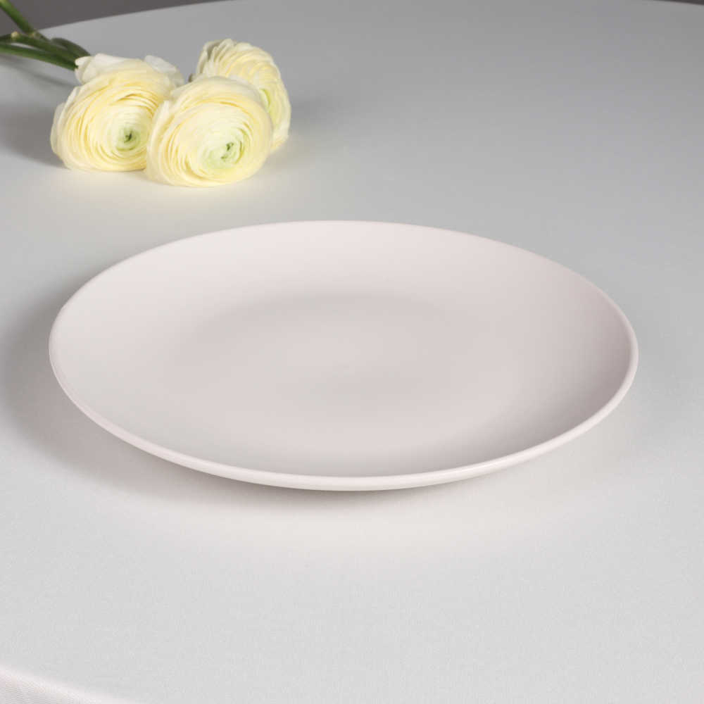 MILLIMI Тарелка подстановочная 27х3см, керамика, белый, арт.№ 824-169