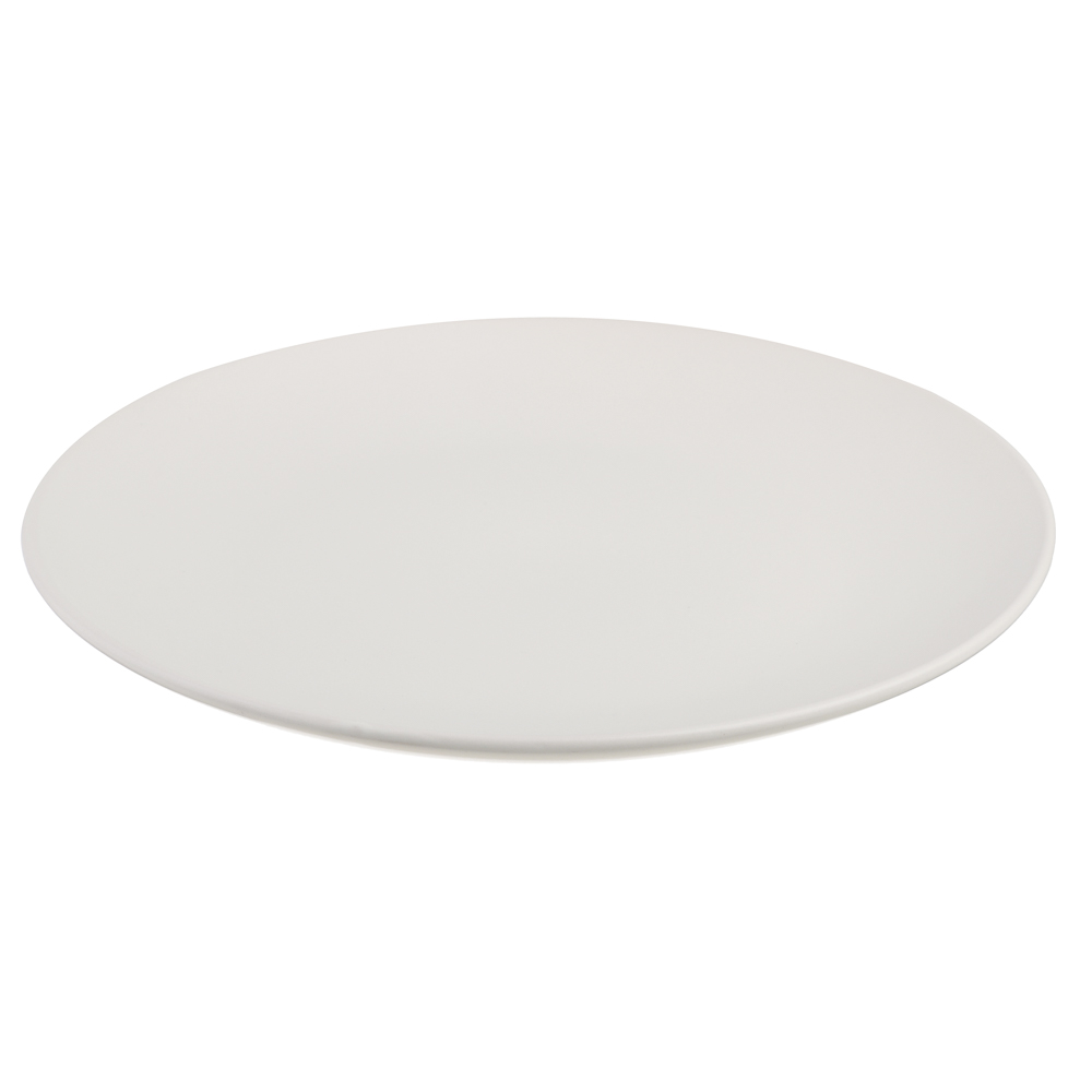 MILLIMI Тарелка подстановочная 27х3см, керамика, белый, арт.№ 824-169