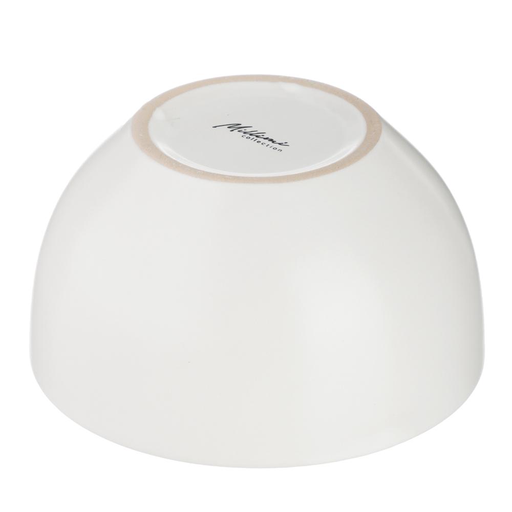 MILLIMI Салатник 710мл, 14х8см, керамика, белый, арт.№ 824-172