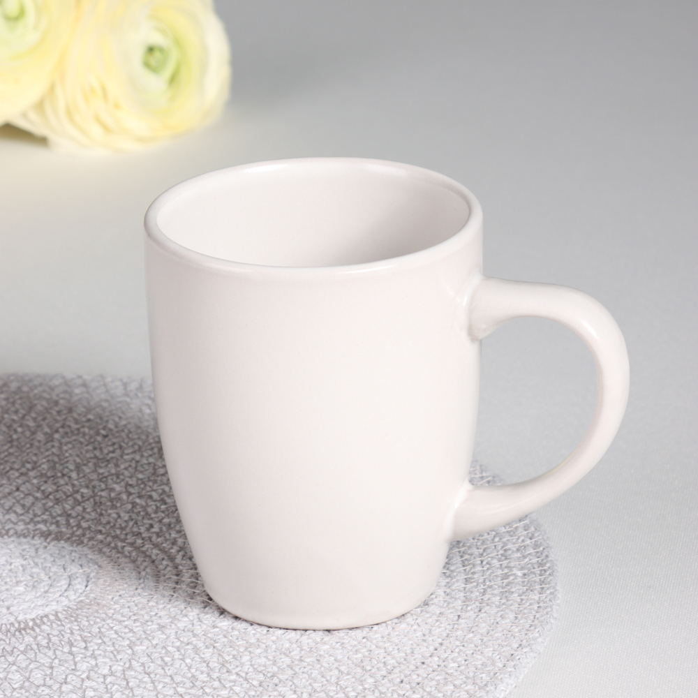 MILLIMI Кружка 340мл, керамика, белый, арт.№ 824-173