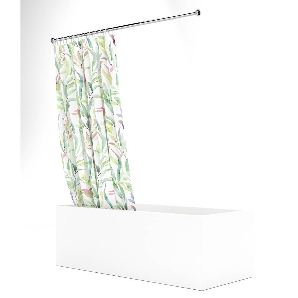 Шторка для ванной, таффета, 145x180см, ШТТФ056-21141, арт.№ 461-673