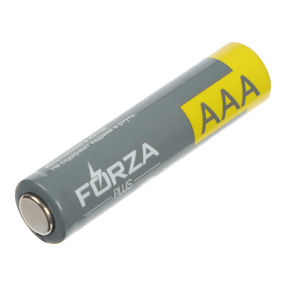 Батарейки AAA FORZA (LR03) 4шт в блистере, щелочные 1.5V, арт.№ 917-120