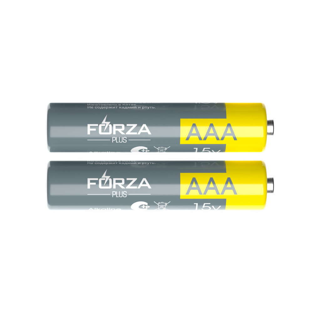 Батарейки AAA FORZA (LR03) 4шт в блистере, щелочные 1.5V, арт.№ 917-120