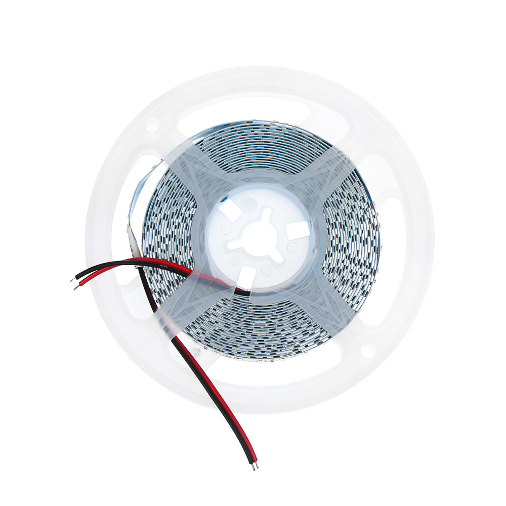 Лента светодиодная BY 12В, 5м, SMD 2835 (60 LED) IP22 6500K, арт.№ 932-026