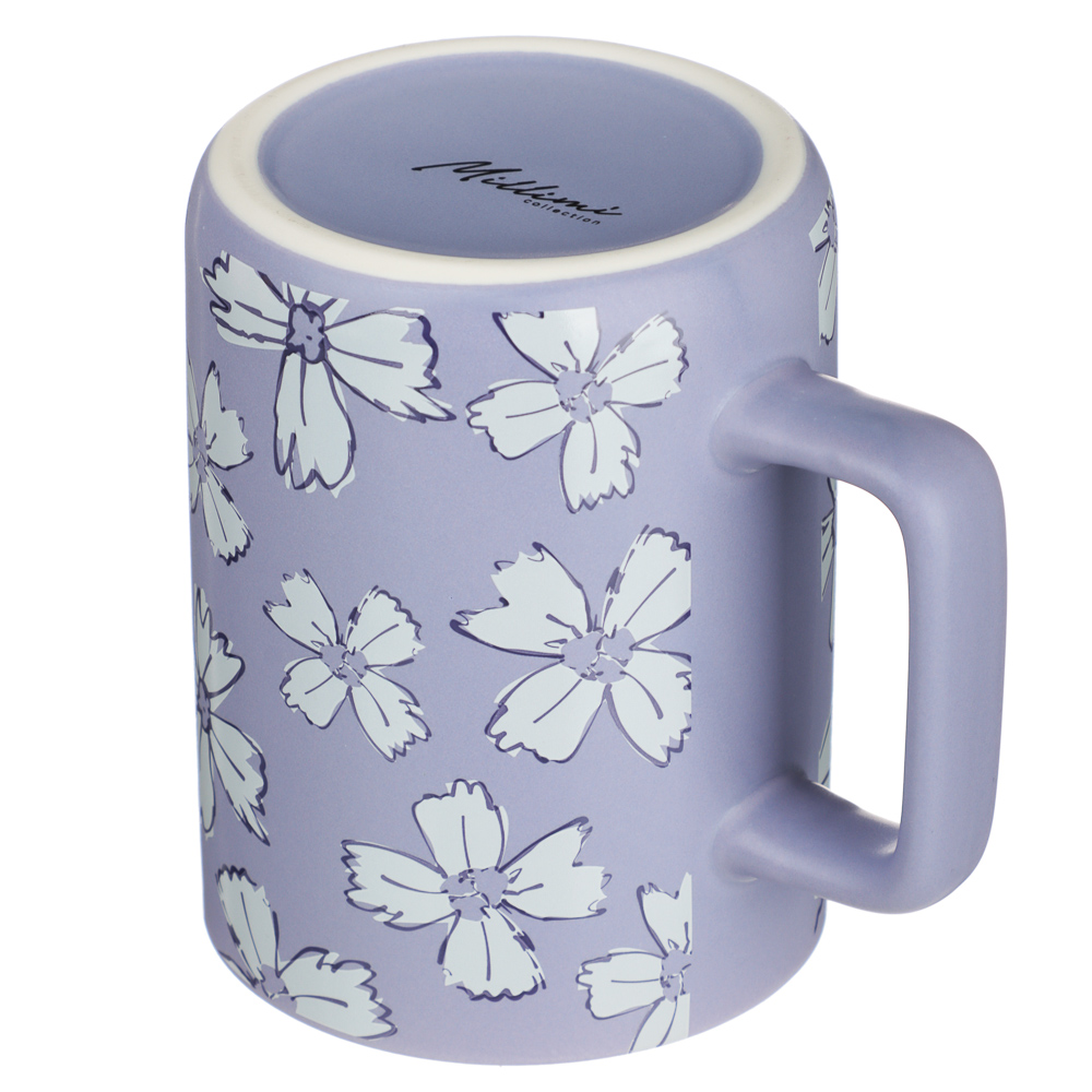 MILLIMI Ситец Кружка, 400мл, фарфор, 3 дизайна, арт.№ 806-272