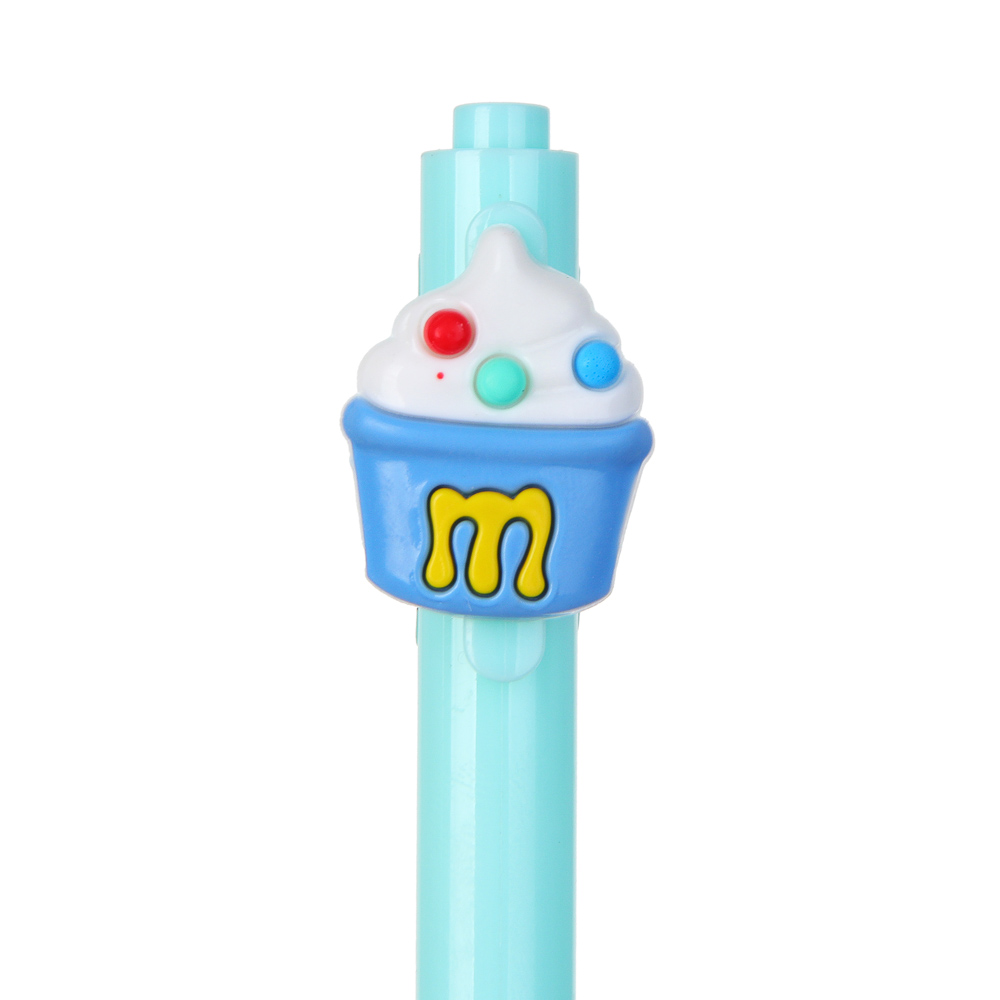 Ручка шариковая автоматическая синяя, "Забавное настроение", 5 дизайнов, арт.№ 591-253