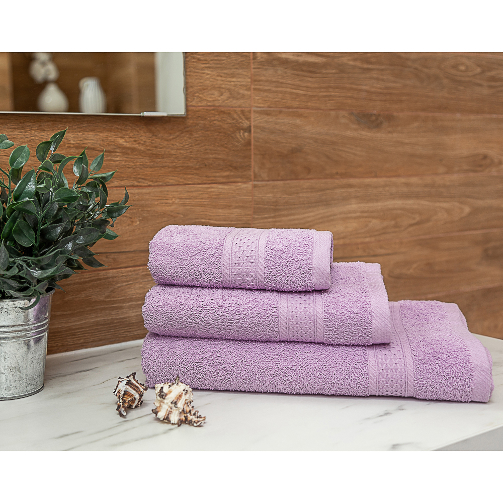 PROVANCE Наоми Полотенце махровое, 100% хлопок, 50х90см, 360гр/м, лаванда, арт.№ 489-182