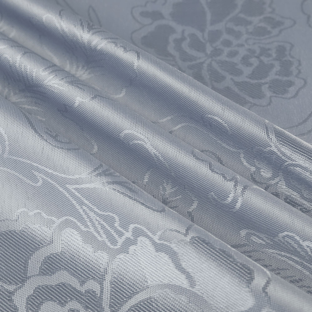 PROVANCE Basic Нэви Скатерть текстильная жаккард, 140х230см, сине-серый, арт.№ 435-166
