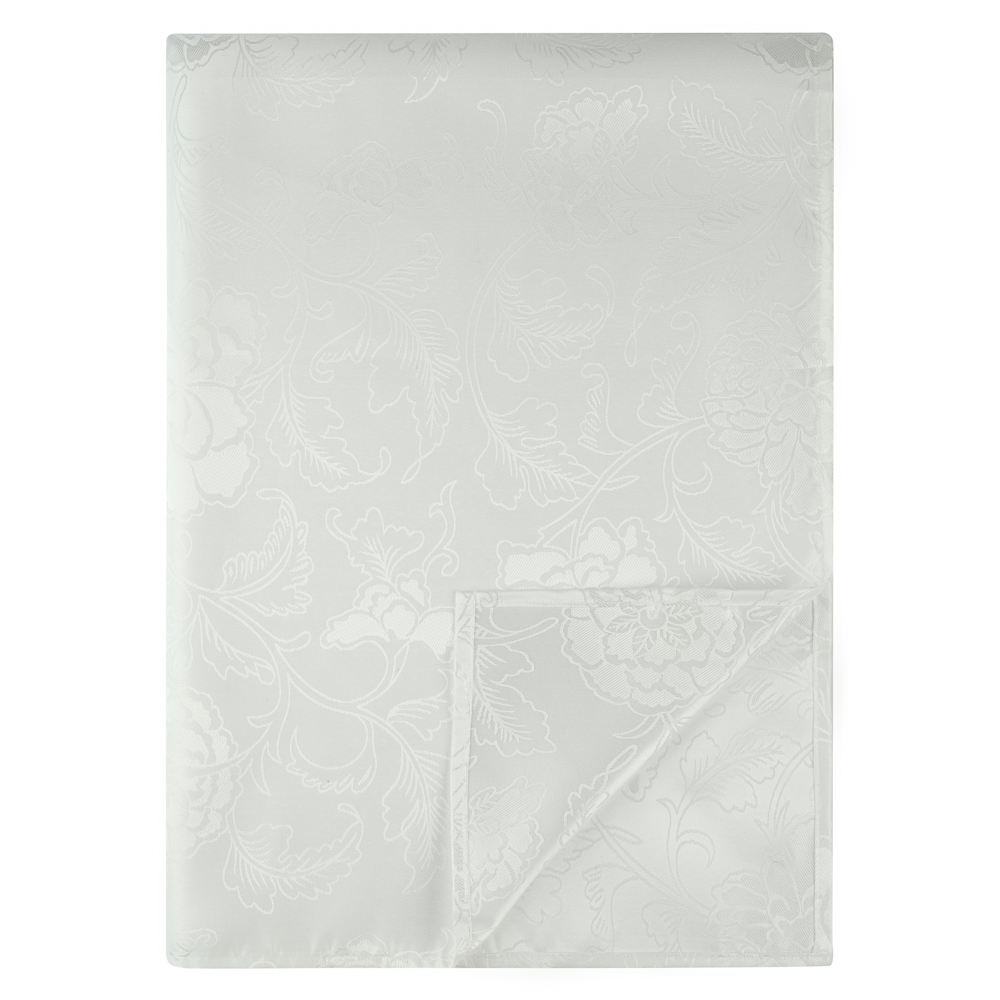 PROVANCE Basic Нэви Скатерть текстильная жаккард, 140х140см, белый, арт.№ 435-168