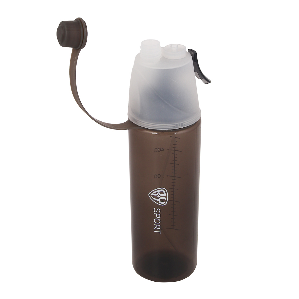 Бутылка спортивная с распылителем тм BY SPORT, 550мл, 25х7см, AS, 3 цвета, арт.№ 088-130