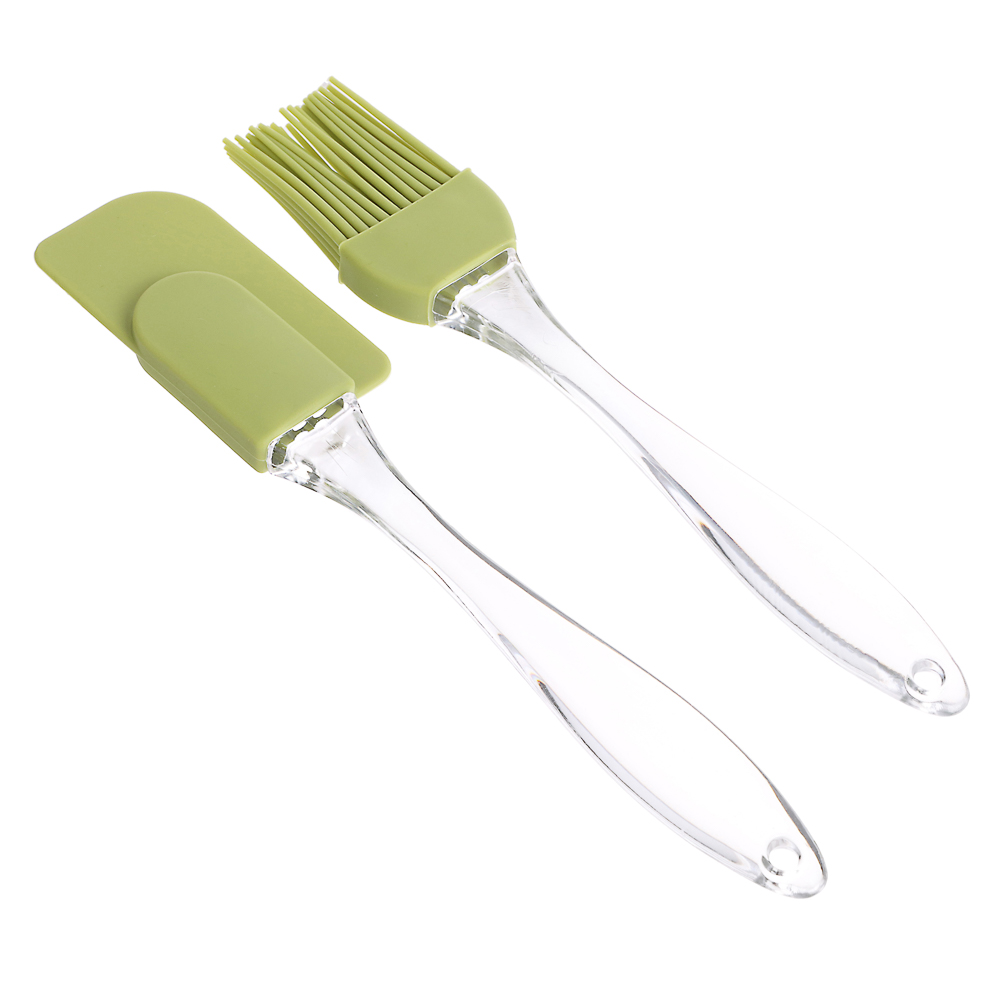 VETTA Набор для выпечки 2пр (кисточка 16см, лопатка 18см), силикон, арт.№ 856-232