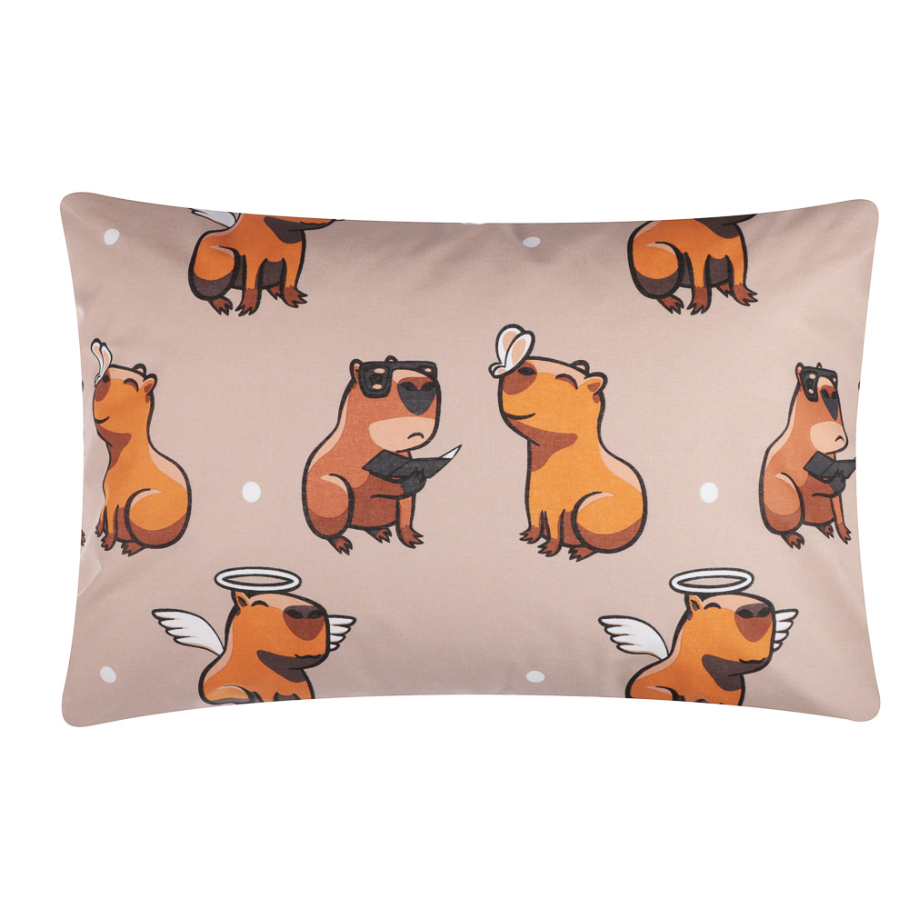 PROVANCE Капибары Комплект постельного белья 1,5 (3 предмета), бязь, 100% хлопок, арт.№ 421-380