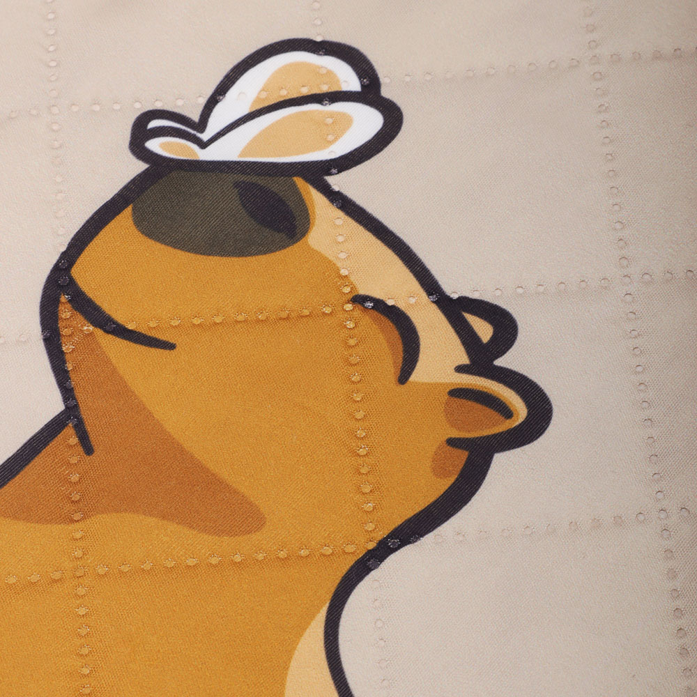 PROVANCE Капибары Покрывало стеганое 140х200см, 100% полиэстер, арт.№ 486-213