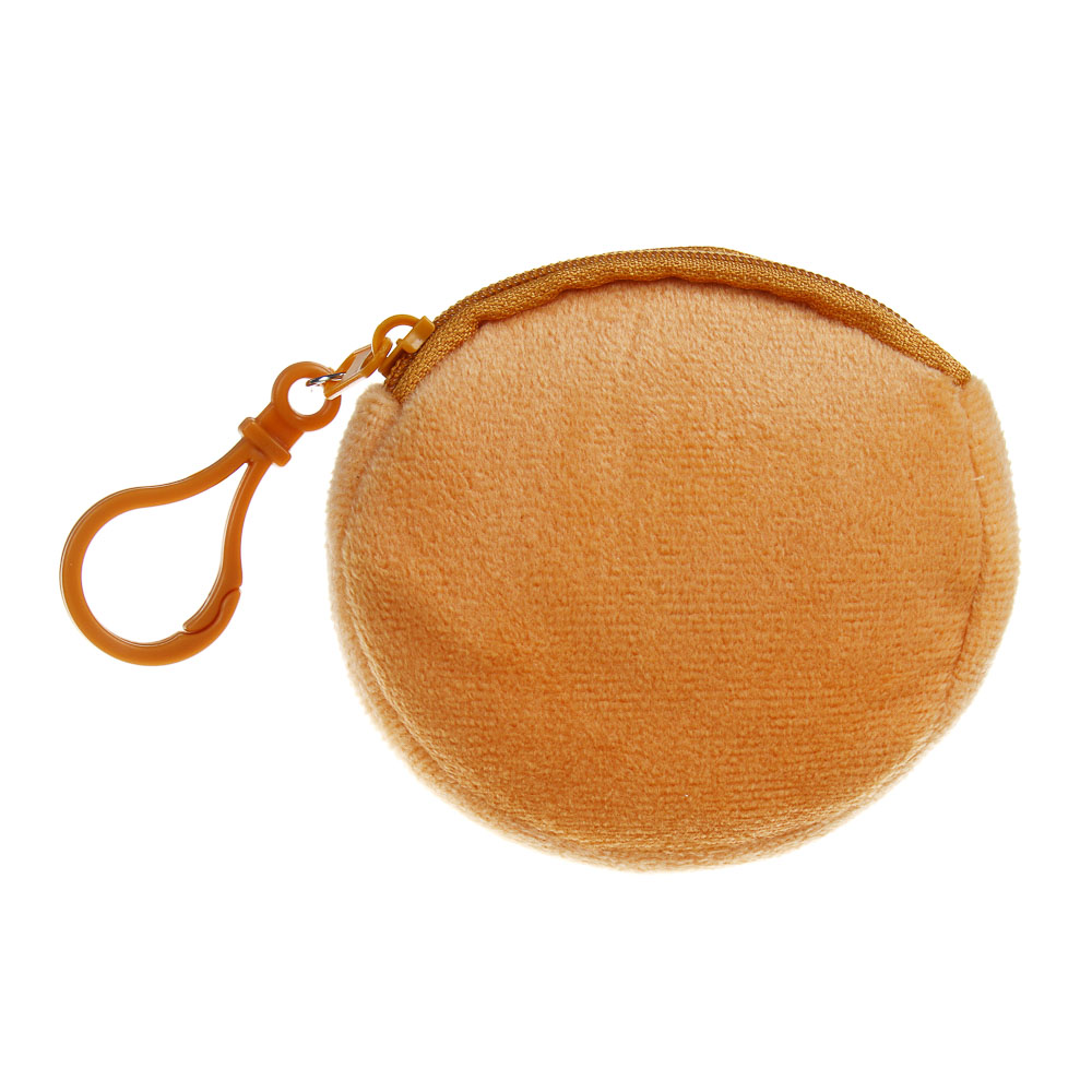 ИГРОЛЕНД Монетница детская мягкая "Капибарик", 8х8х5 см, полиэстер, 3 вида, арт.№ 025-041