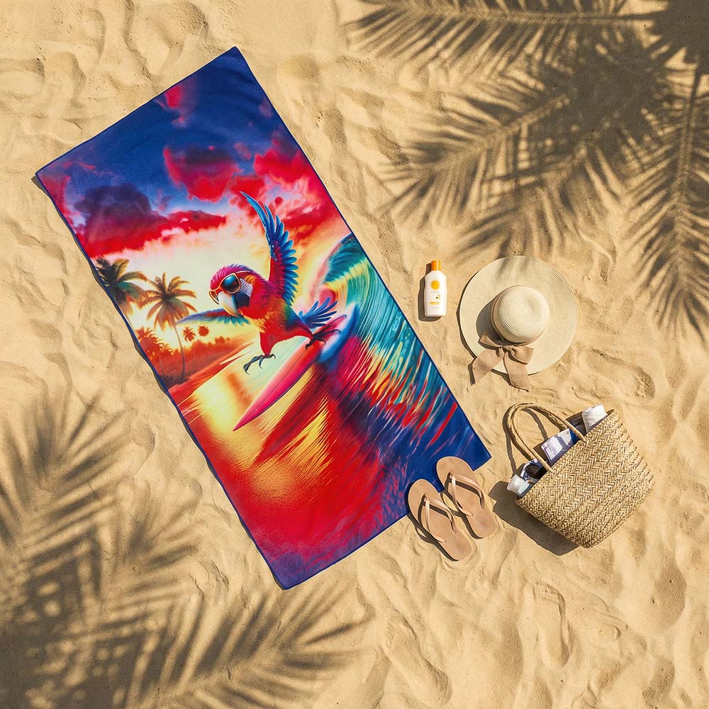 Полотенце пляжное тм PROVANCE Саммер 70х140см, 100% полиэстер, 6 дизайнов, арт.№ 496-050