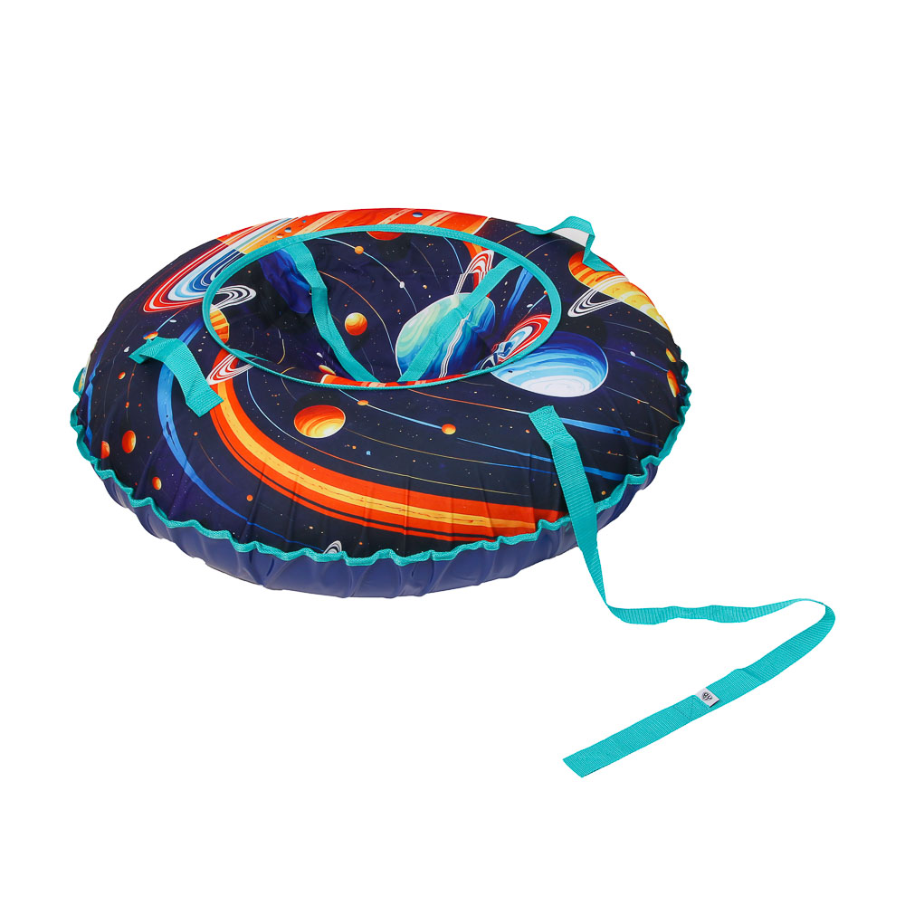 Тюбинг/ватрушка, тм BY SPORT, d100см, оксфорд 600D, ПВХ, бутиловая камера R15, 2 дизайна - 3 серия, арт.№ 112-078