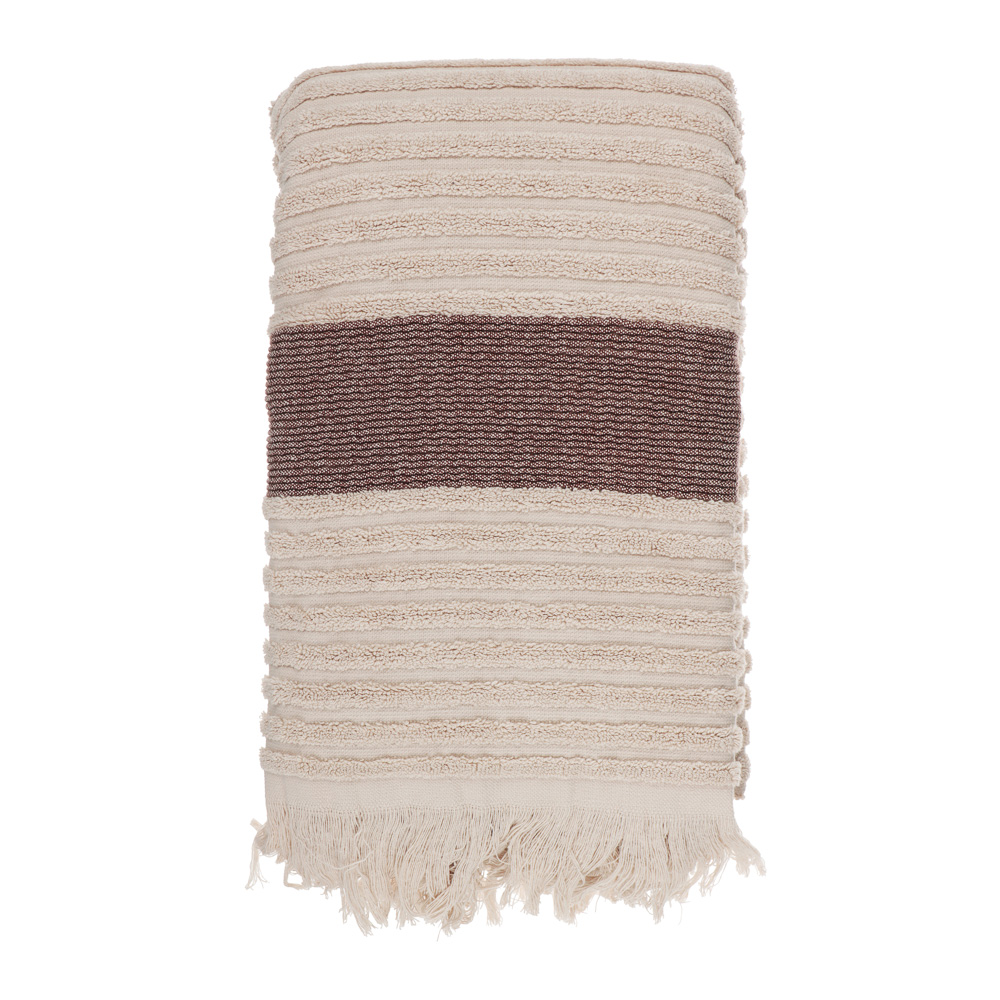 PROVANCE Хейзел Полотенце махровое, 100% хлопок, 70х130см, 500гр/м, бежевый, арт.№ 484-142