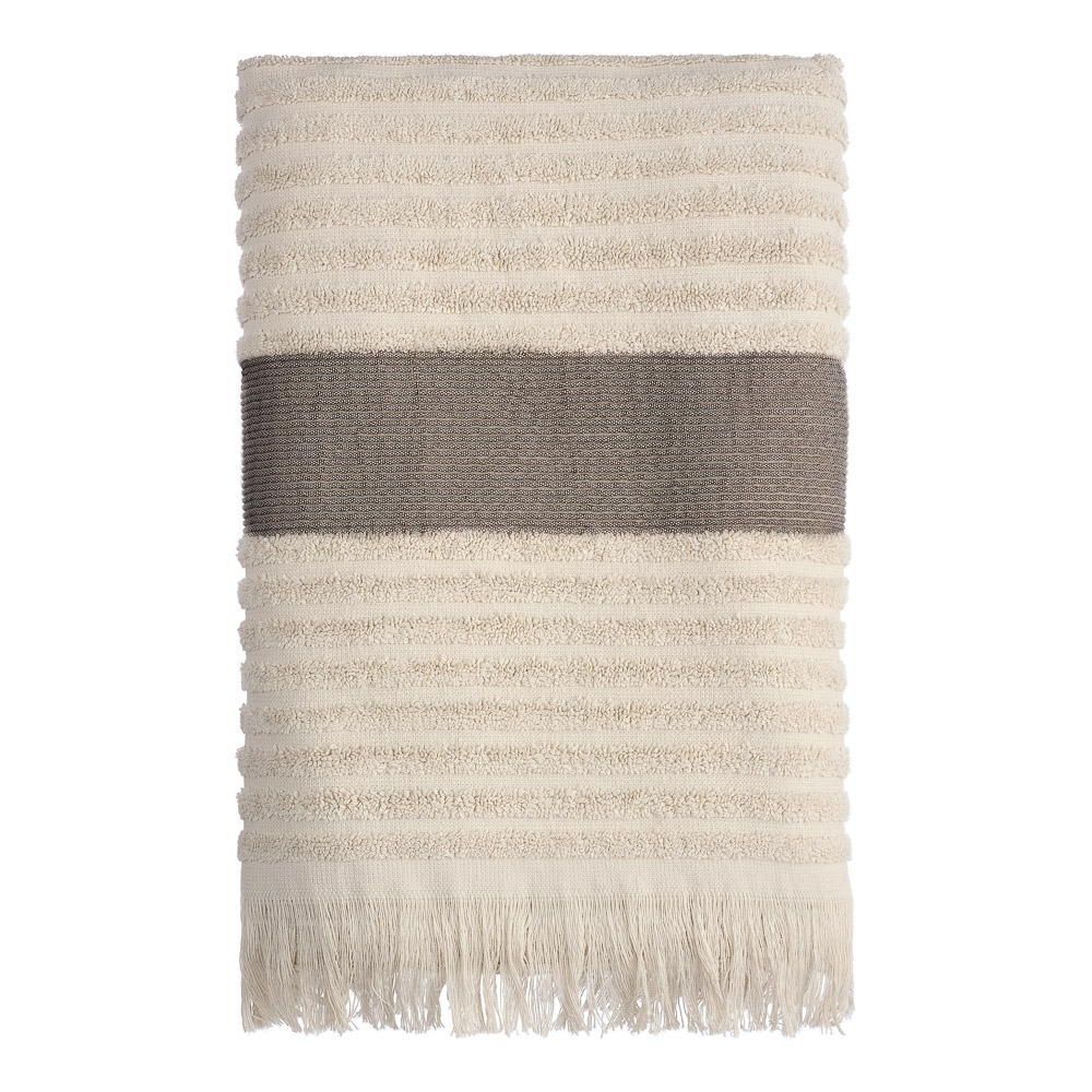 PROVANCE Хейзел Полотенце махровое, 100% хлопок, 70х130см, 500гр/м, бежевый, арт.№ 484-142