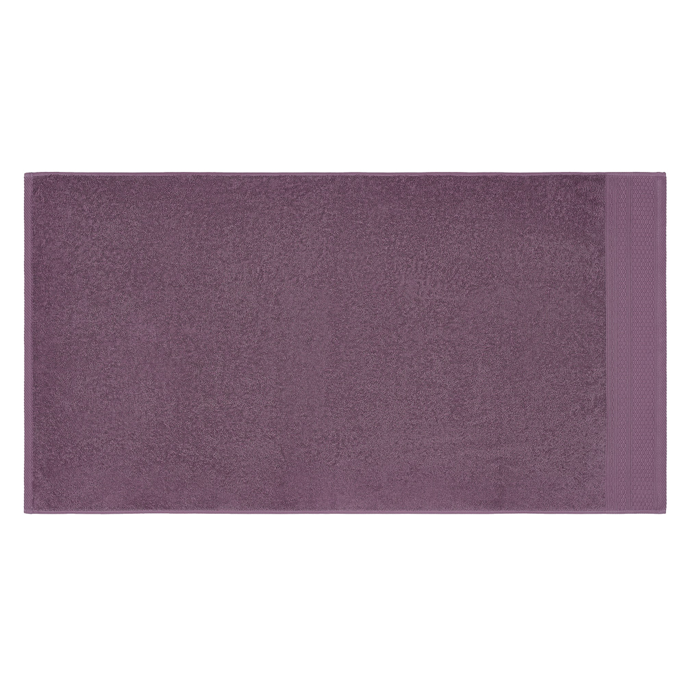 PROVANCE Хейзел Полотенце махровое, 100% хлопок, 70х130см, 400гр/м, сливовый, арт.№ 484-145