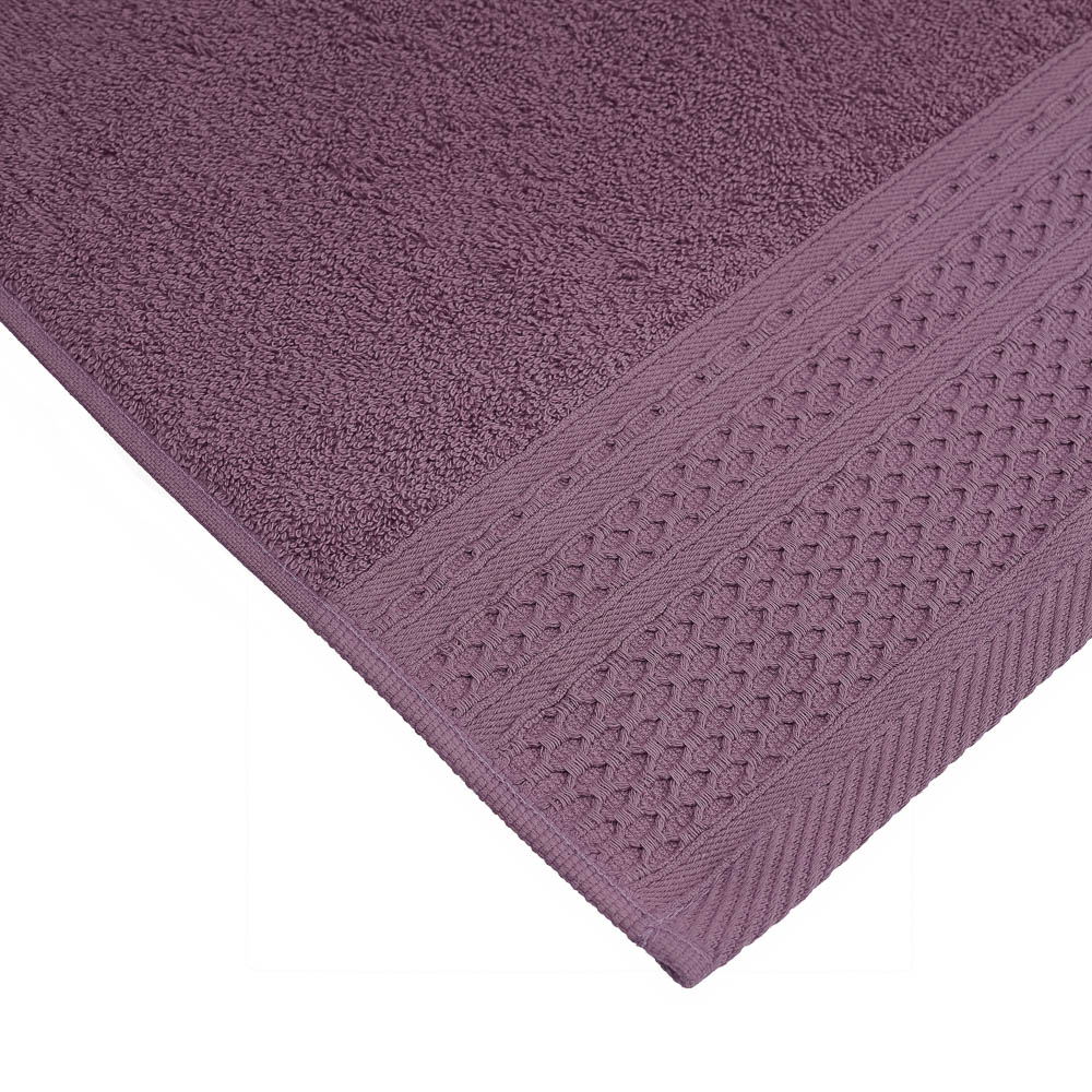 PROVANCE Хейзел Полотенце махровое, 100% хлопок, 70х130см, 400гр/м, сливовый, арт.№ 484-145