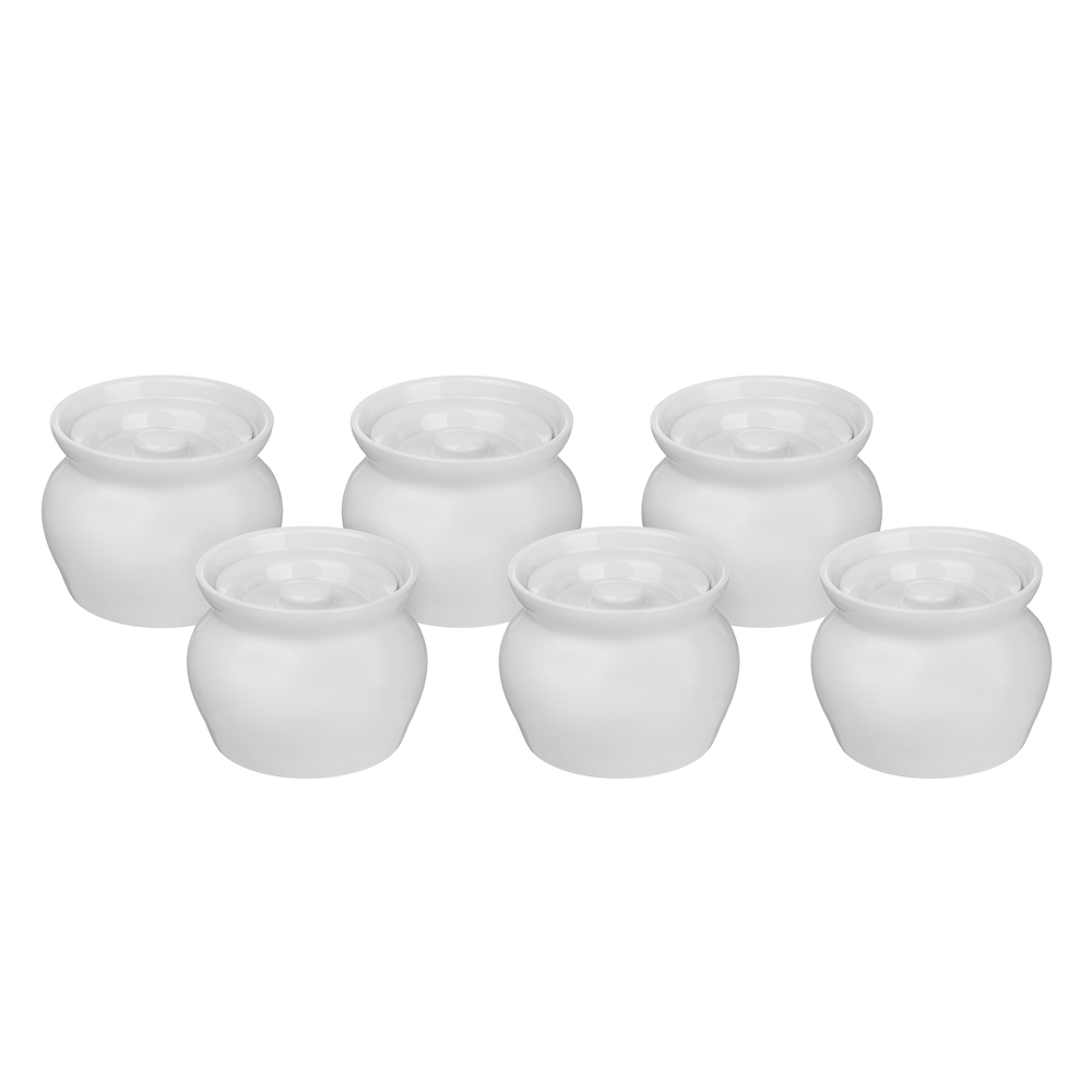 MILLIMI Набор из 6-ти горшочков, 400 мл, керамика — купить в МПР MILLIMI Набор из 6-ти горшочков, 400 мл, керамика, арт.№ 824-254