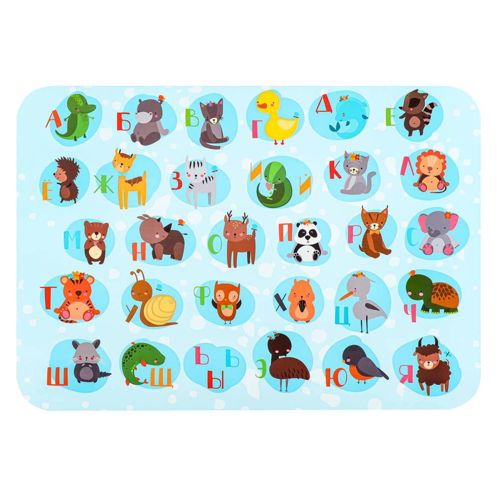 Настольное покрытие для лепки, пластик 330/230, НПД-1, 10 дизайнов, арт.№ 239-091